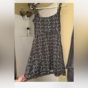 BeBop Black and White Mini Dress